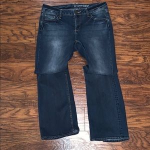 Dark Wash New York & Co Curvy Bootcut